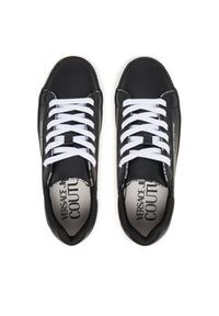 Versace Jeans Couture Sneakersy 79VA3SK5 Czarny. Kolor: czarny. Materiał: skóra #5