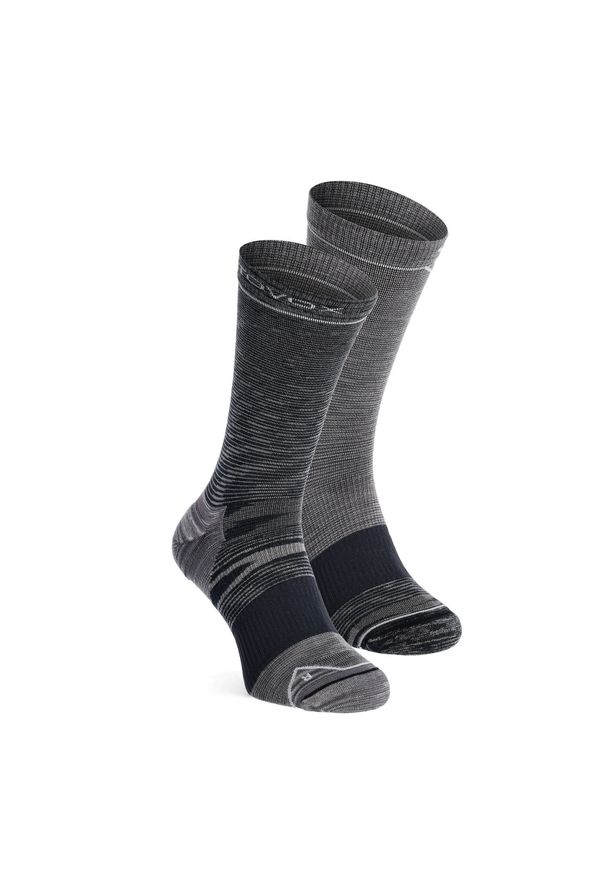 ORTOVOX - Skarpety merino Ortovox Alpine Mid Socks. Kolor: szary