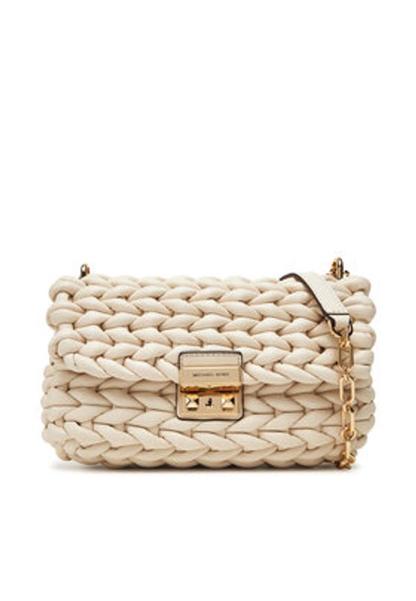 MICHAEL Michael Kors Torebka Tribeca 30T5G2RL7T Écru. Materiał: skórzane