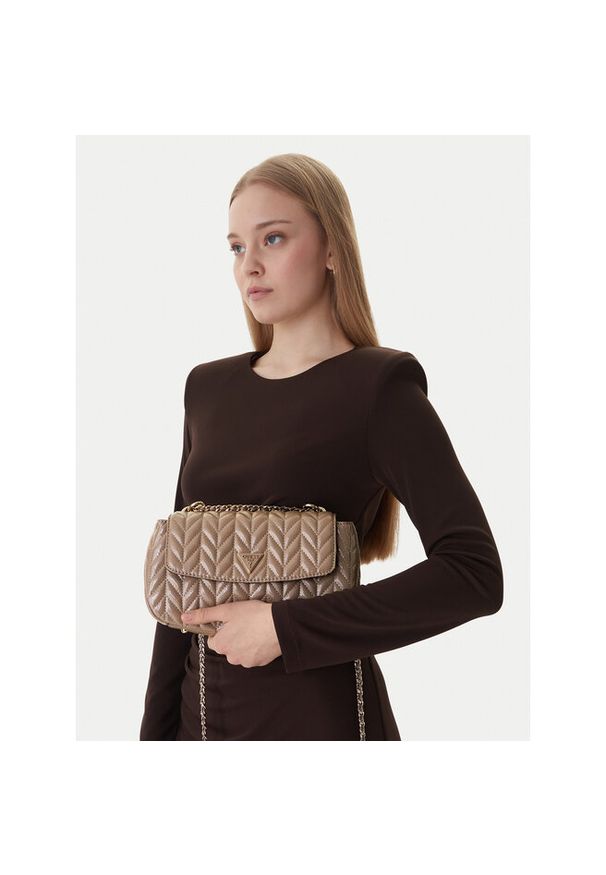 Torebka Guess. Kolor: beżowy