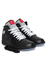 Nike Sneakersy Air Jordan 1 Mid SE HV5177 010 Czarny. Kolor: czarny. Materiał: skóra. Model: Nike Air Jordan #5