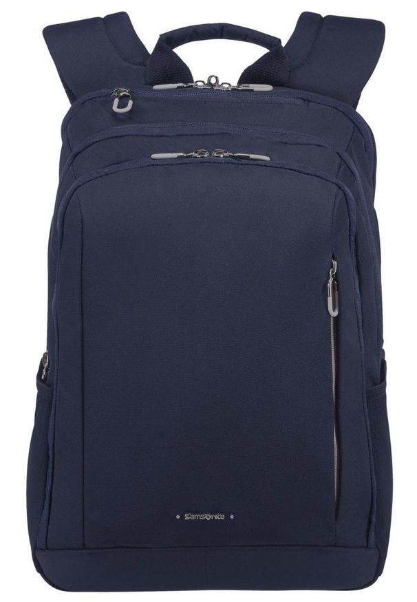 Plecak Samsonite Guardit Classy 14.1'' granatowy. Kolor: niebieski. Materiał: tkanina, materiał. Styl: biznesowy