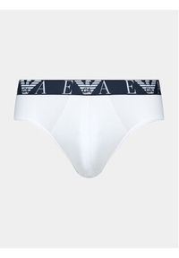 Emporio Armani Underwear Komplet 3 par slipów 111734 3F715 13911 Biały. Kolor: biały. Materiał: bawełna #6