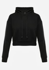 Renee - Czarna Bluza z Kapturem i Bawełną Ozdobiona Ściągaczami Evianae. Okazja: na co dzień, na spacer. Typ kołnierza: kaptur. Kolor: czarny. Materiał: bawełna. Długość rękawa: długi rękaw. Długość: długie. Wzór: aplikacja. Styl: casual #7