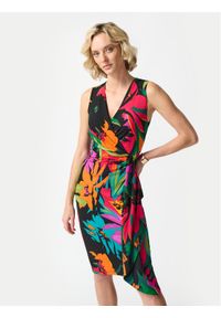 Joseph Ribkoff Sukienka letnia 242012 Kolorowy Slim Fit. Materiał: syntetyk. Wzór: kolorowy. Sezon: lato