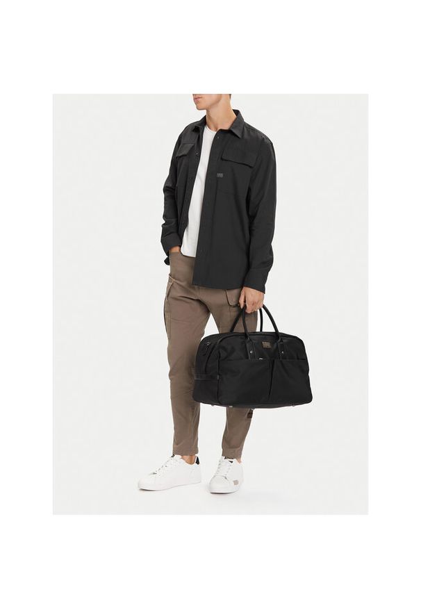 G-Star RAW - Torba weekendowa G-Star Raw. Kolor: czarny