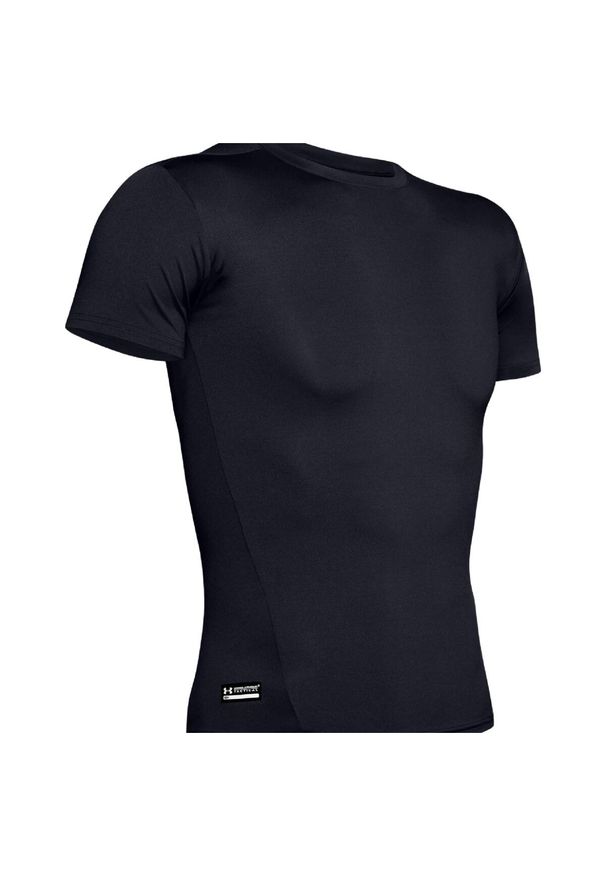 Koszulka męska Under Armour Tactical HeatGear Compression SS. Kolor: czarny. Sport: bieganie