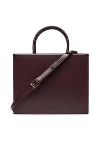 Elisabetta Franchi Torebka BS-32A-56E2-V420 Bordowy. Kolor: czerwony. Materiał: skórzane #4