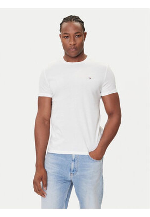 Tommy Jeans Komplet t-shirtów DM0DM20687 Kolorowy Slim Fit. Materiał: bawełna. Wzór: kolorowy