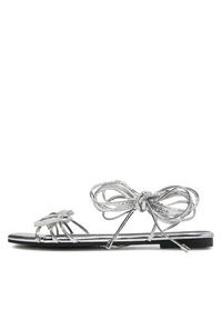 Jenny Fairy Sandały LS5518-03 Srebrny. Kolor: srebrny. Materiał: skóra #5