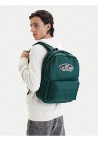 Vans Plecak Old Skool Classic Backpack VN000H4YFRJ1 Zielony. Kolor: zielony. Materiał: materiał #1