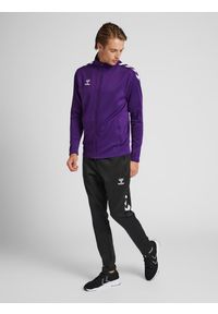 Bluza sportowa dla dorosłych Hummel Core XK Poly Zip Sweat. Kolor: czerwony, niebieski, wielokolorowy, biały