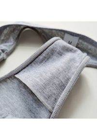 Intica - Stringi damskie minimalistyczne na co dzień Libora. Kolor: szary. Materiał: materiał #10