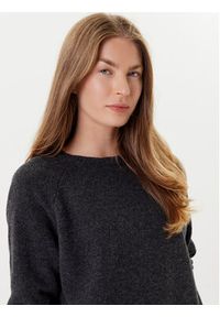 Marella Sweter Celia 2523366215 Szary Regular Fit. Kolor: szary. Materiał: wełna #3