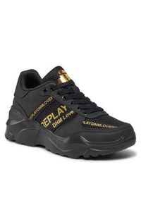 Replay Sneakersy GWS7Z .000.C0007S Czarny. Kolor: czarny. Materiał: materiał