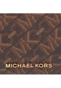 MICHAEL Michael Kors Torebka Chain Pouchette 32H3G8EW6B Brązowy. Kolor: brązowy. Materiał: skórzane #4