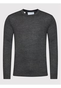 Selected Homme Sweter Town 16079772 Szary Regular Fit. Kolor: szary. Materiał: syntetyk #3