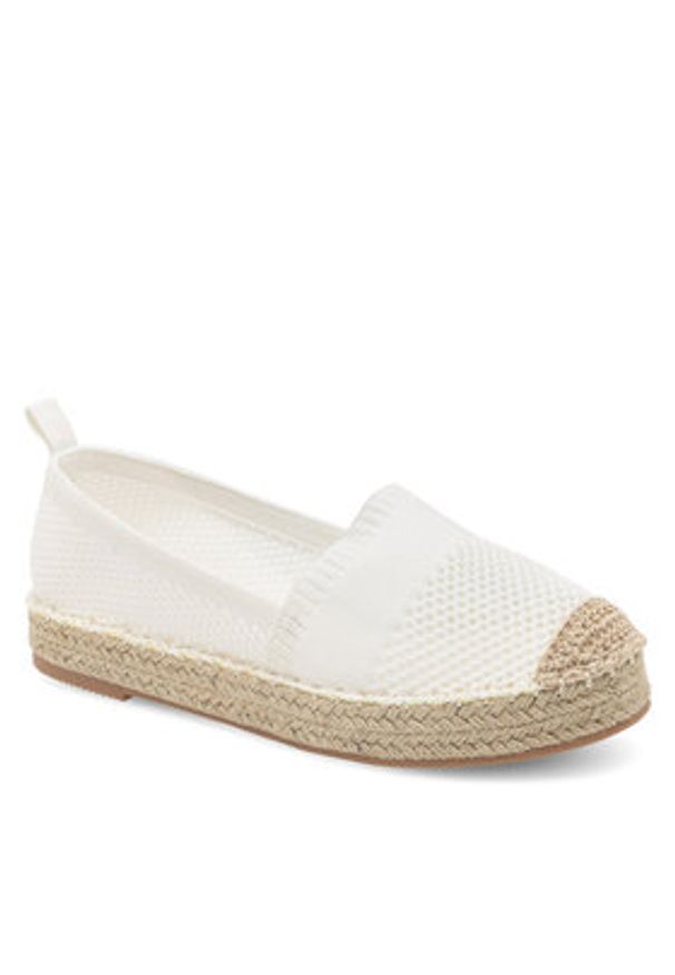 Jenny Fairy Espadryle WSS990-217 Biały. Kolor: biały. Materiał: materiał