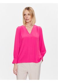 Marella Bluzka Scoli 2331110932 Różowy Regular Fit. Kolor: różowy. Materiał: jedwab, wiskoza #1