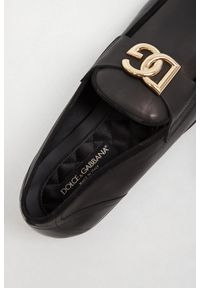 Dolce & Gabbana - Mokasyny męskie skórzane DOLCE & GABBANA. Materiał: skóra #5