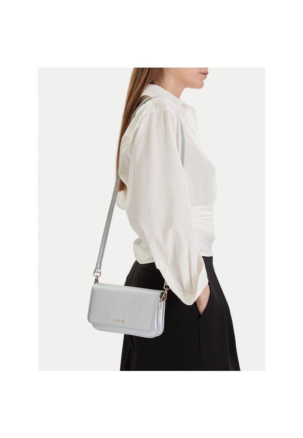 Torebka Lasocki. Kolor: srebrny