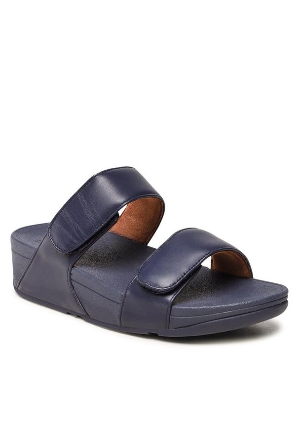 Klapki FitFlop. Kolor: niebieski