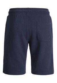 Jack & Jones Szorty sportowe Gordon Brandon 12292136 Granatowy Regular Fit. Kolor: niebieski. Materiał: bawełna. Styl: sportowy #7
