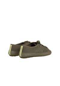 emu - Espadryle Emu Agonis Mac Smoke 119194, Zielony, Materiał. Kolor: zielony. Materiał: tkanina. Szerokość cholewki: normalna. Wzór: aplikacja. Styl: wakacyjny