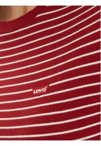 Levi's® T-Shirt Essential Housemark 000KK-0005 Czerwony Slim Fit. Kolor: czerwony. Materiał: bawełna #5