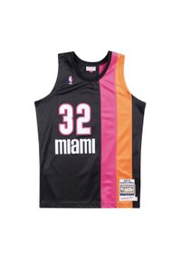 Mitchell & Ness - Jersey Miami Heat NBA Authentic Alternate 05 Shaquille O'Neal. Kolor: czarny. Materiał: jersey. Sport: koszykówka #1