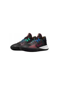 Buty koszykarskie męskie Nike Kyrie Flytrap V. Zapięcie: sznurówki. Kolor: czarny. Materiał: materiał, syntetyk, guma. Szerokość cholewki: normalna