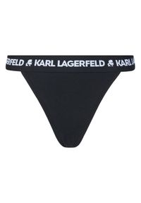 Karl Lagerfeld - KARL LAGERFELD Figi brazylijskie A1W47011 Czarny. Kolor: czarny. Materiał: lyocell
