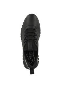 ecco - Buty do chodzenia damskie Ecco 21823301001. Zapięcie: sznurówki. Kolor: czarny. Materiał: materiał. Szerokość cholewki: normalna. Sport: turystyka piesza #2