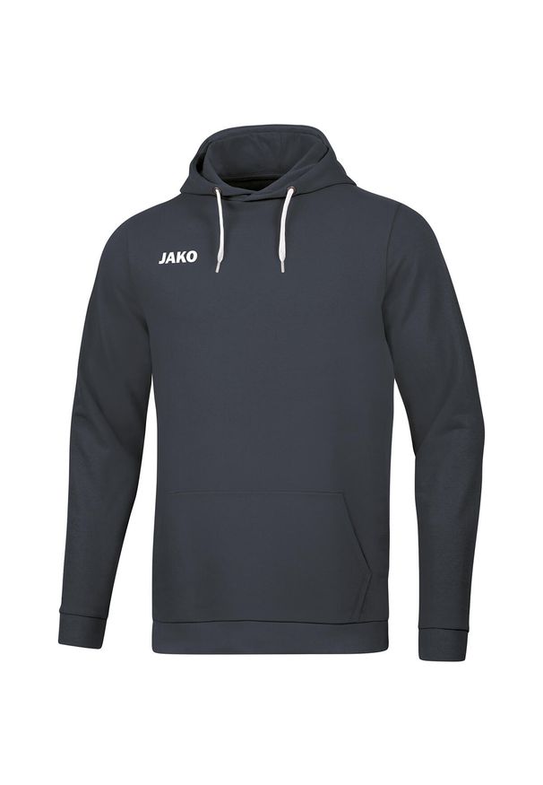 Bluza z kapturem Jako Base. Okazja: na co dzień. Typ kołnierza: kaptur. Kolor: szary, wielokolorowy, brązowy. Styl: casual, sportowy