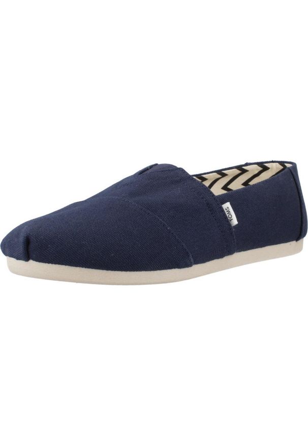 Toms - Sandały TOMS 10017660T Niebieski. Kolor: niebieski. Materiał: tkanina. Sport: turystyka piesza