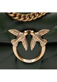 Pinko Torebka Love Baguette Classic Puff Maxi Quilt AI 22-23 PLTT 1P22QY A03J Khaki. Kolor: brązowy. Materiał: skórzane #4