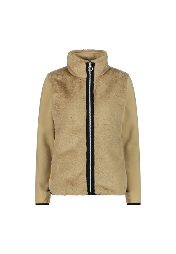 Bluza damska turystyczna CMP 32P0436. Kolor: beżowy. Sport: turystyka piesza
