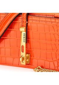 Guess Torebka James (CA) Mini Bags HWCA87 73730 Pomarańczowy. Kolor: pomarańczowy. Materiał: skórzane