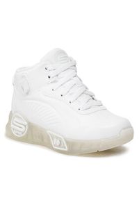 skechers - Skechers Sneakersy S-Lights Remix 310100L/WHT Biały. Kolor: biały. Materiał: skóra #2