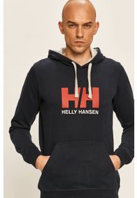 Helly Hansen bluza HH LOGO HOODIE 33977. Okazja: na co dzień. Kolor: niebieski. Wzór: aplikacja. Styl: casual #5