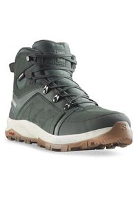 salomon - Salomon Trekkingi Outchill Thinsulate™ Waterproof L47328100 Zielony. Kolor: zielony. Materiał: skóra. Technologia: Thinsulate. Sport: turystyka piesza #4