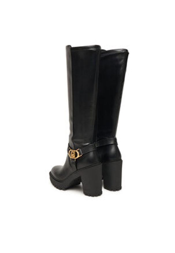 Liu Jo Kozaki Ruby 08 SF5077 PX182 Czarny. Kolor: czarny. Materiał: skóra