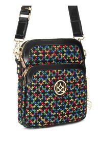 Kazar - Multikolorowa listonoszka damska. Materiał: skórzane. Rodzaj torebki: na ramię #2