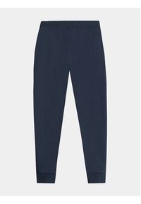 4f - 4F Spodnie dresowe 4FJAW23TTROM410 Granatowy Regular Fit. Kolor: niebieski. Materiał: bawełna #2