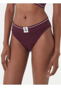 TOMMY HILFIGER - Tommy Hilfiger Figi klasyczne UW0UW06064 Bordowy. Kolor: czerwony. Materiał: bawełna