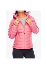 columbia - Kurtka ocieplana damska Columbia Powder Lite II Hooded Jacket. Kolor: różowy. Materiał: puch. Sport: turystyka piesza