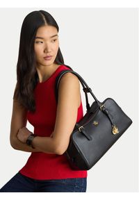 Lauren Ralph Lauren - LAUREN RALPH LAUREN Torebka 431P06068002 Czarny. Kolor: czarny. Materiał: skórzane #1