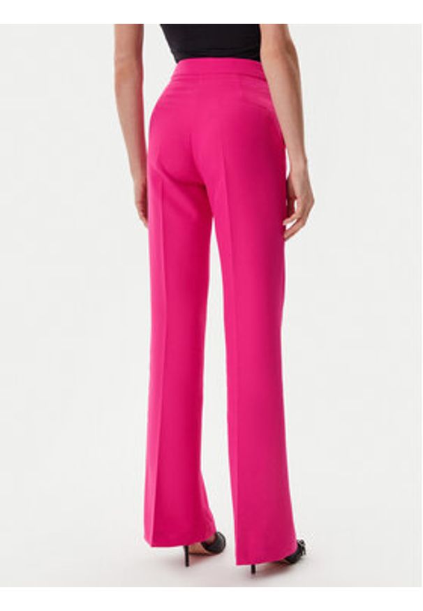 Maryley Spodnie materiałowe 25EB587/43AL Różowy Regular Fit. Kolor: różowy. Materiał: syntetyk