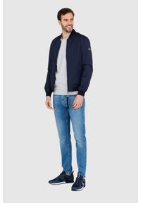 Guess - GUESS Granatowa męska kurtka wiatrówka, Rozmiar XXL. Kolor: niebieski #10