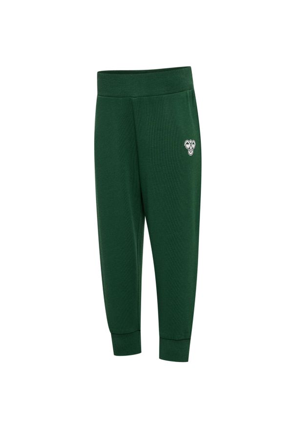 Zestaw dla dzieci Hummel. Okazja: na uczelnię. Kolor: zielony. Materiał: dresówka